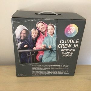 Cuddle crew Jr over size hoodie one size new w/in box pink